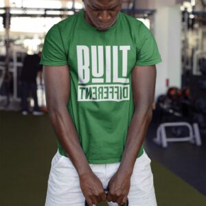 Built Different Tee by Impressed Graphics